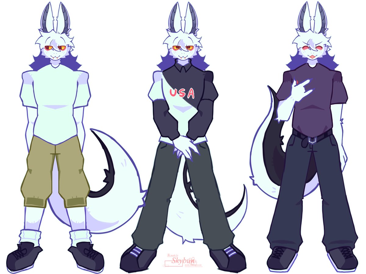 Matroska shown in three different casual outfits